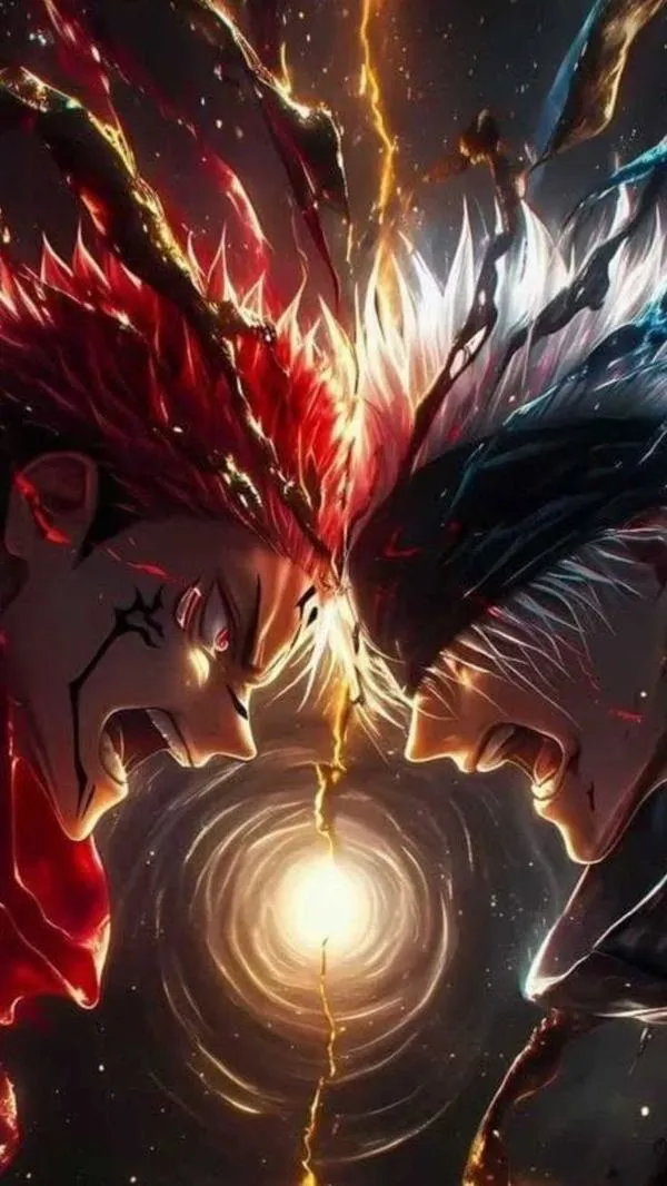 Hình Ảnh Gojo vs Sukuna ngầu 49