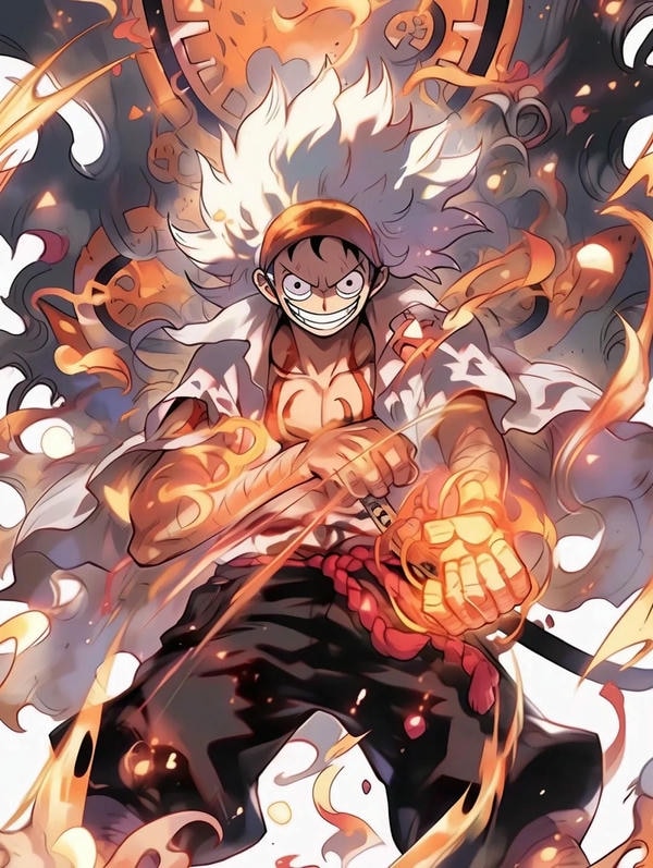 hình ảnh Luffy Gear 5 8