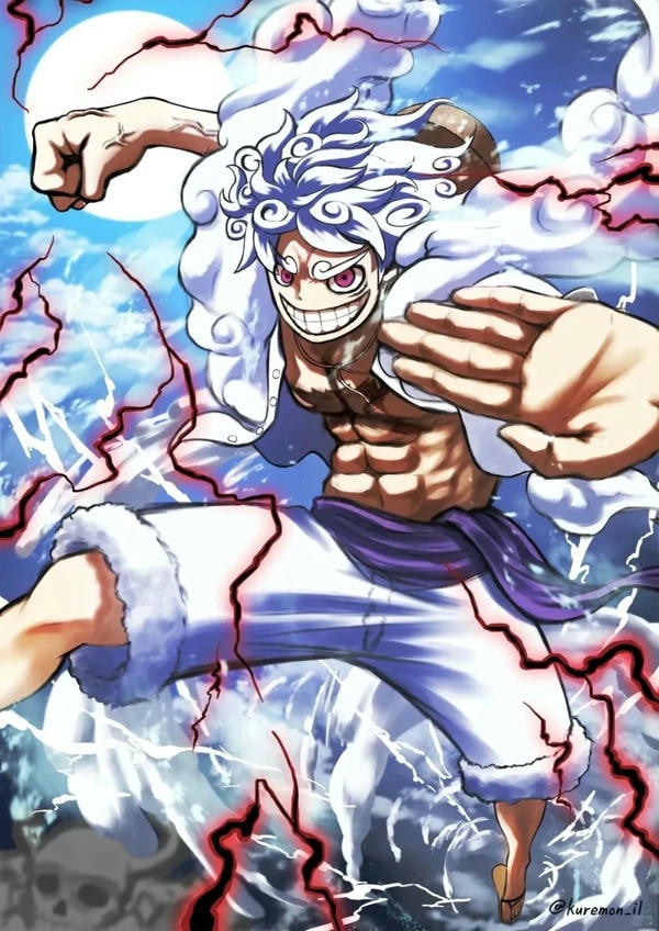 hình ảnh Luffy Gear 5 10