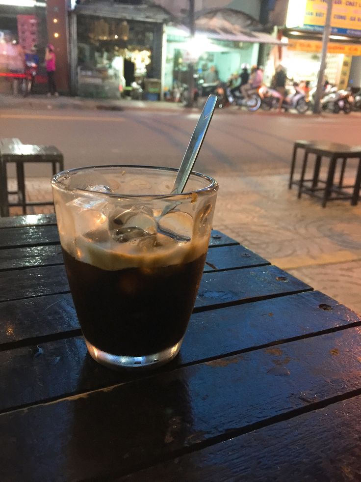 Hình Ảnh Ly Cafe Đen Đá 3