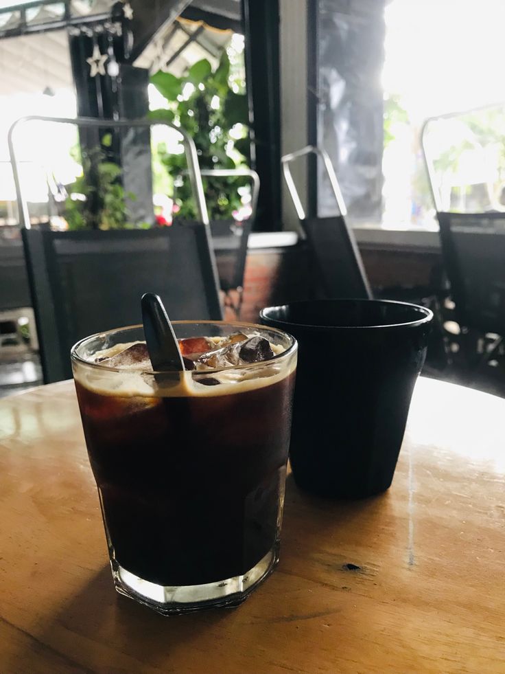 Hình Ảnh Ly Cafe Đen Đá 6