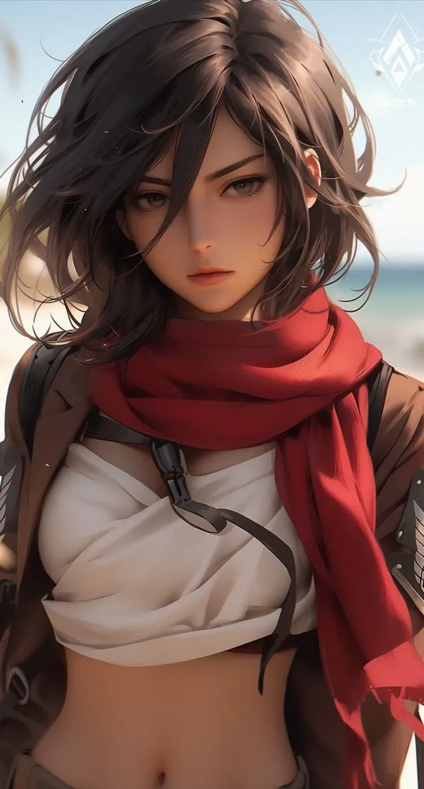 Hình Ảnh Mikasa Ackerman 60