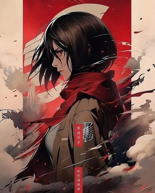 Hình Ảnh Mikasa Ackerman 48