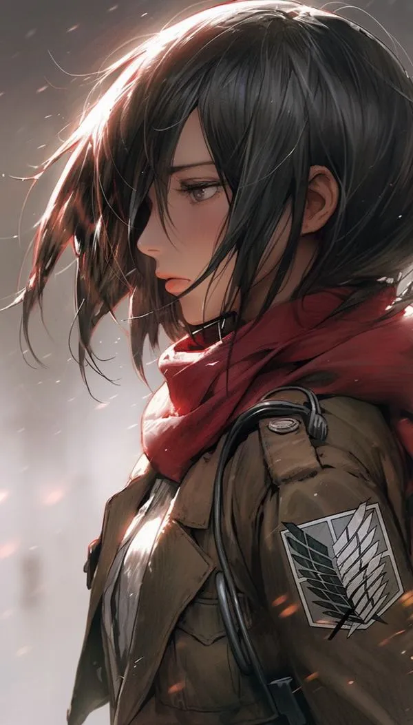 Hình Ảnh Mikasa Ackerman 49