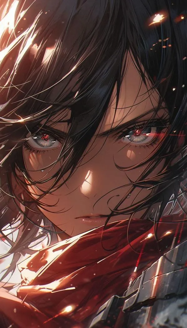 Hình Ảnh Mikasa Ackerman 14