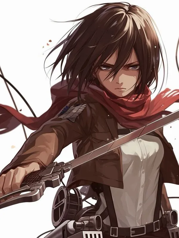 Hình Ảnh Mikasa Ackerman 58