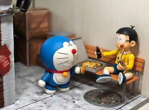 Hình Ảnh Nobita và Doremon cute 57