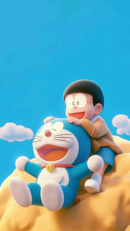 Hình Ảnh Nobita và Doremon cute 59