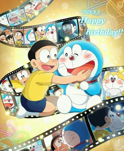 Hình Ảnh Nobita và Doremon cute 3