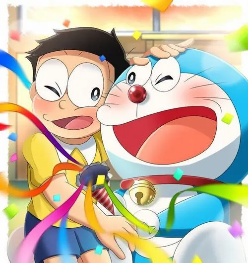 Hình Ảnh Nobita và Doremon cute 40