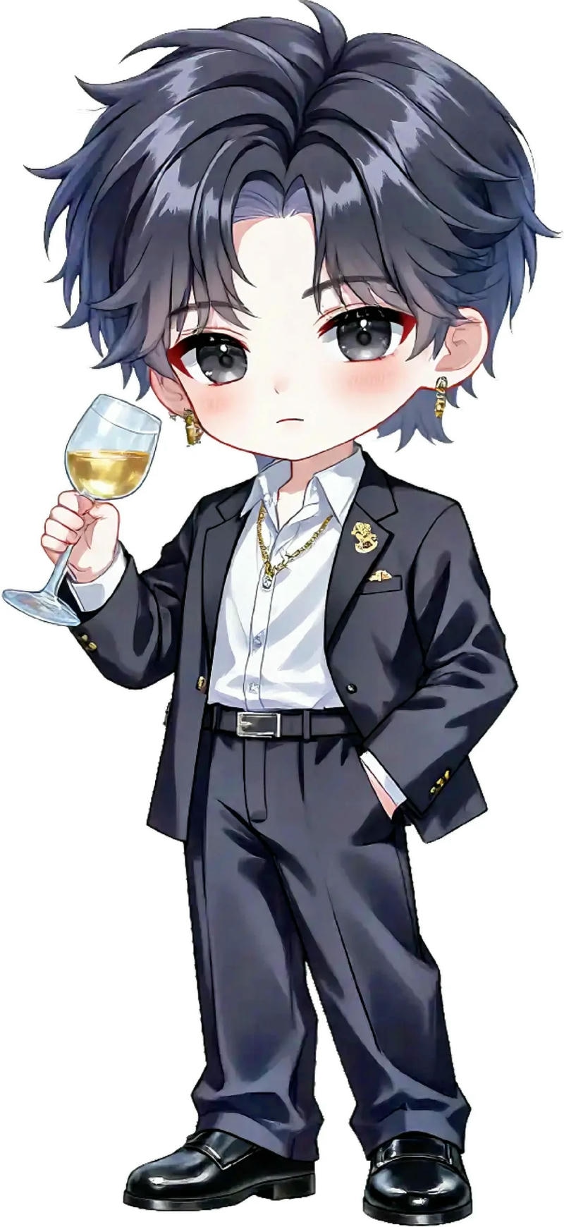 ảnh anime nam chibi 44