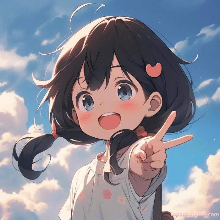 ảnh anime nữ cute 13