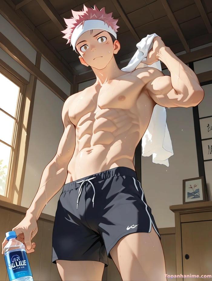 Ảnh anime nam 6 múi 9