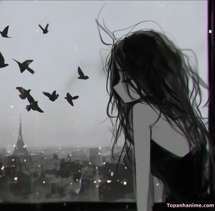 Ảnh anime buồn 44