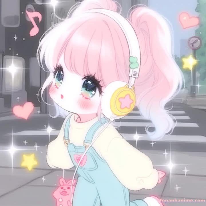 hình chibi cô gái 21