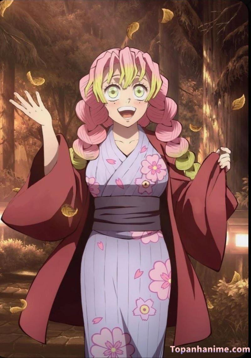 ảnh Mitsuri anime xinh đẹp 29