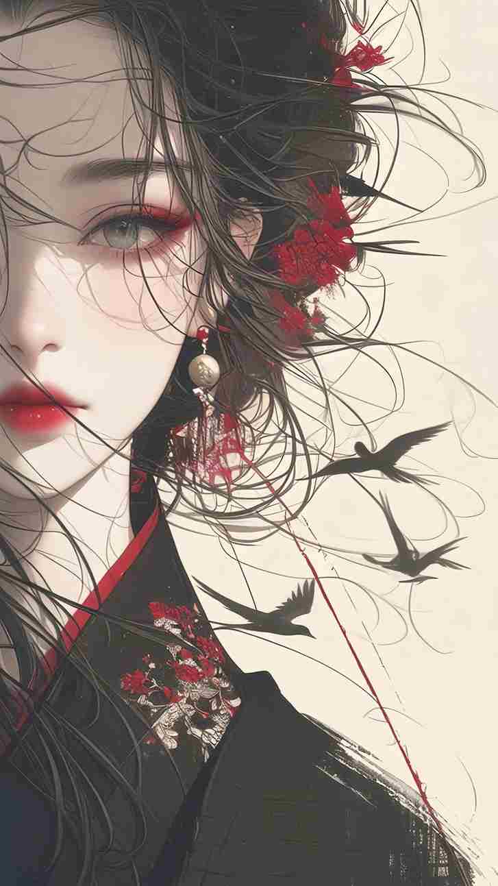 Hình nền anime nữ ngầu 9