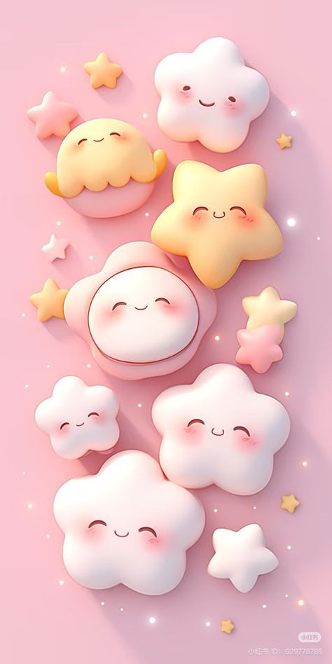 Hình nền cute màu hồng 14