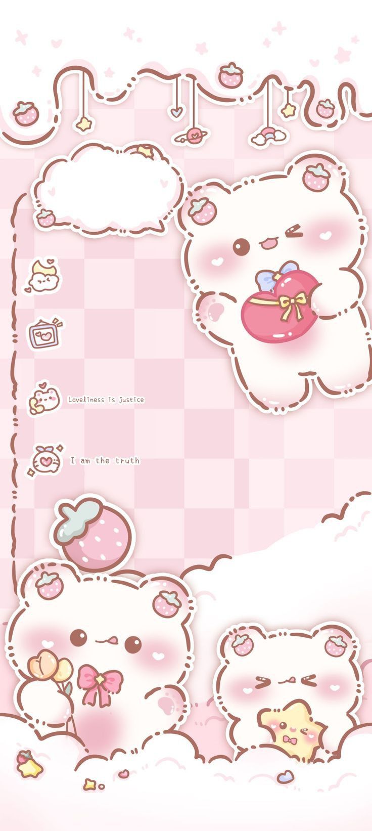 Hình nền cute màu hồng 9