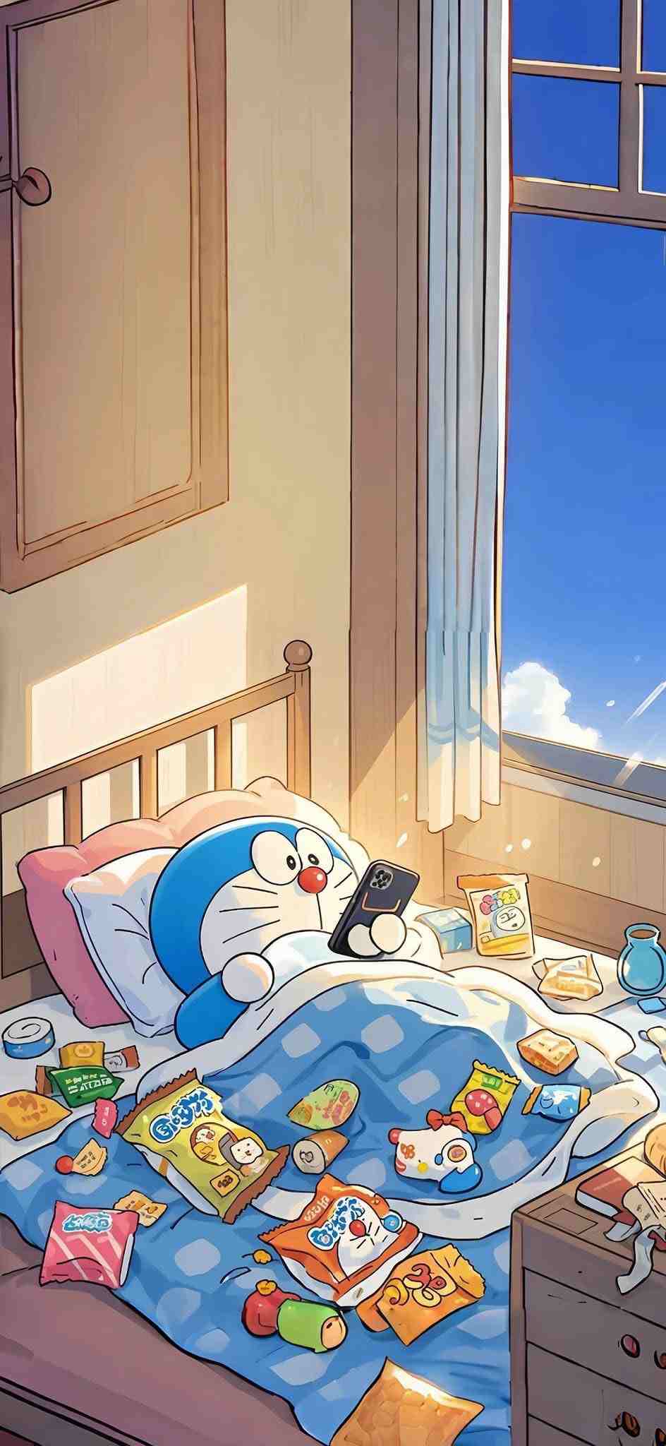 Hình Nền Doremon Cute 21