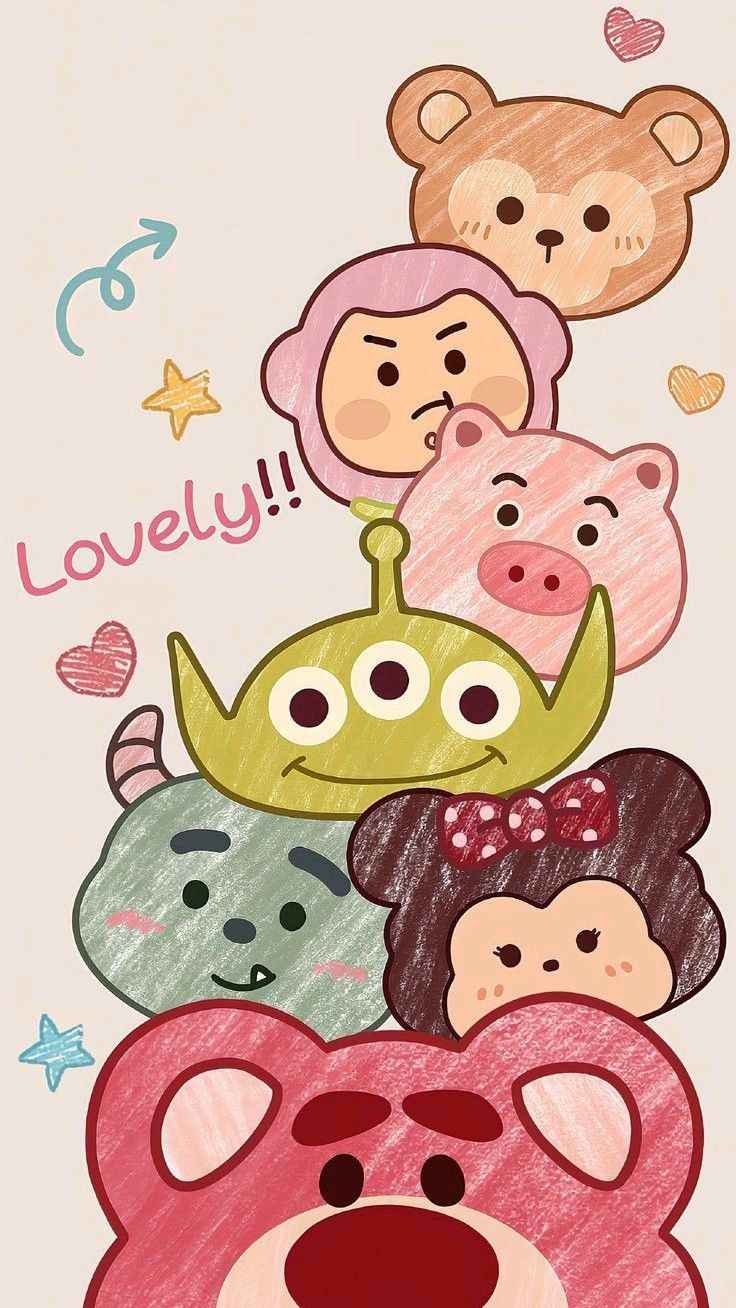 Hình nền gấu dâu 3