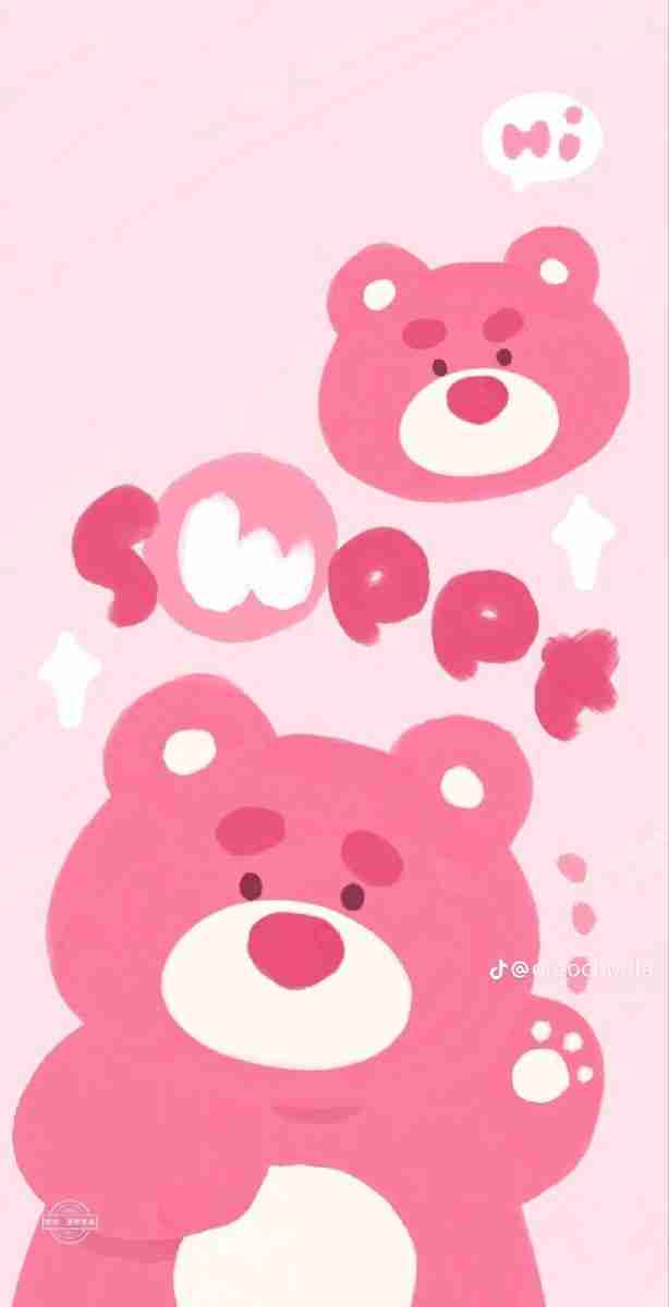 Hình nền gấu dâu cute 8