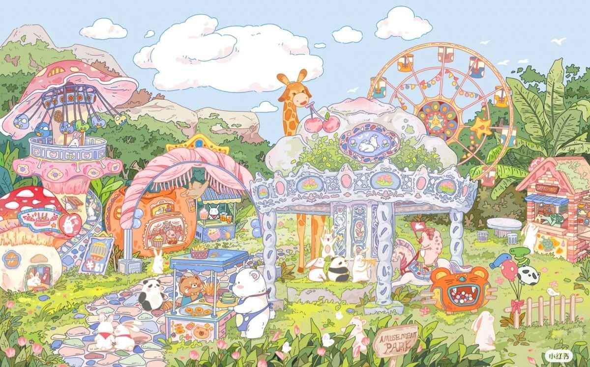 Hình nền iPad cute 5