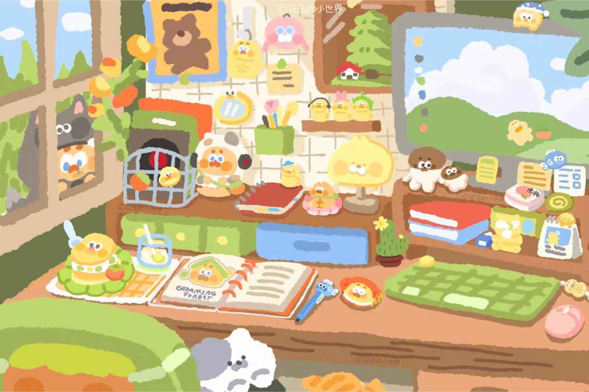 Hình nền iPad cute 8