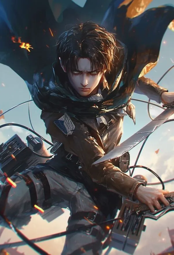 Ảnh Hình Nền Levi Ackerman ngầu 77