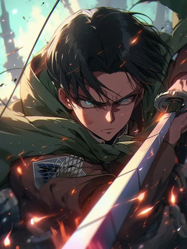 Ảnh Hình Nền Levi Ackerman ngầu 78