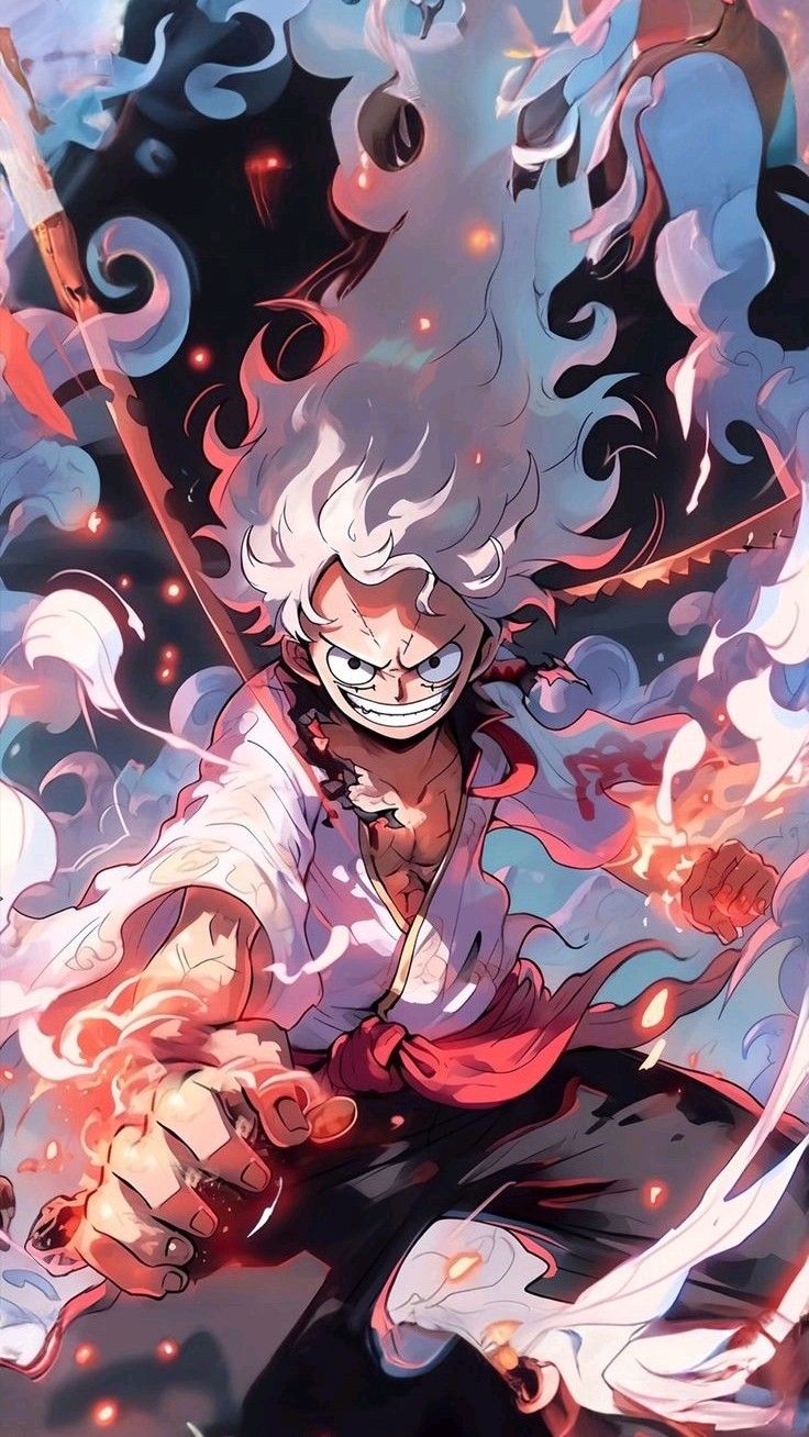 Hình Nền Luffy Gear 5 11