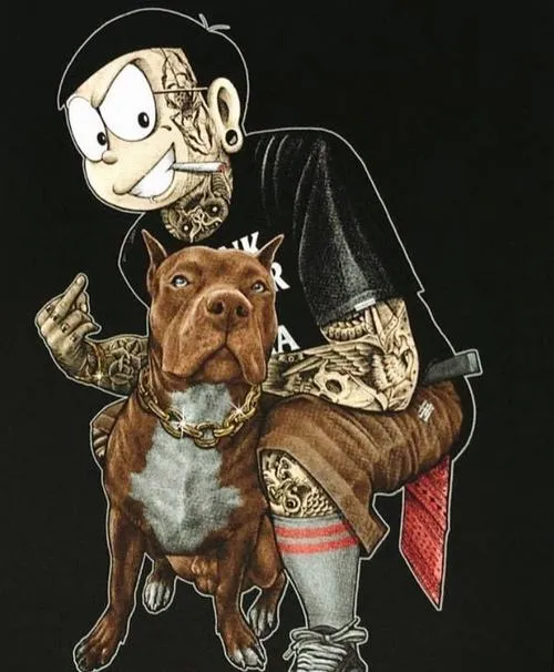 Hình Nền Nobita Xăm Trổ 7