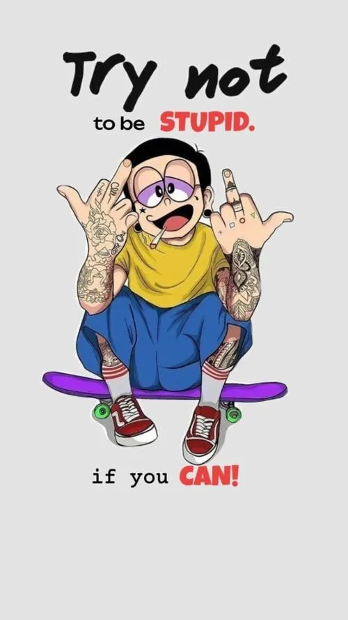 Hình Nền Nobita Xăm Trổ 11