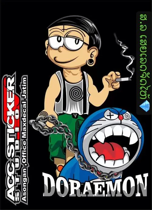 Hình Nền Nobita Xăm Trổ 5