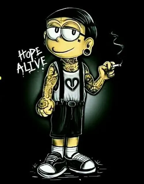 Hình Nền Nobita Xăm Trổ 6