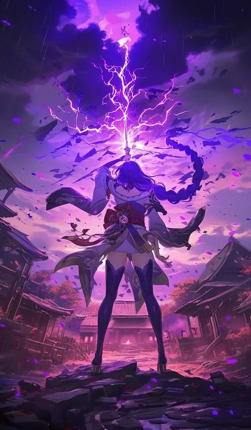 Hình Nền Raiden Shogun 26