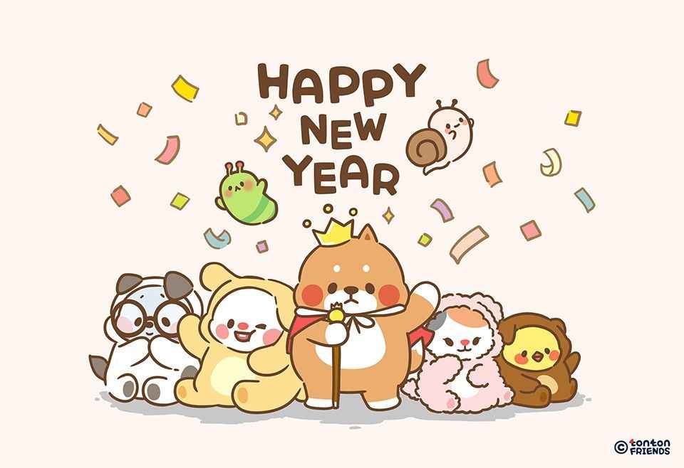 Hình Nền Tết Cute 1