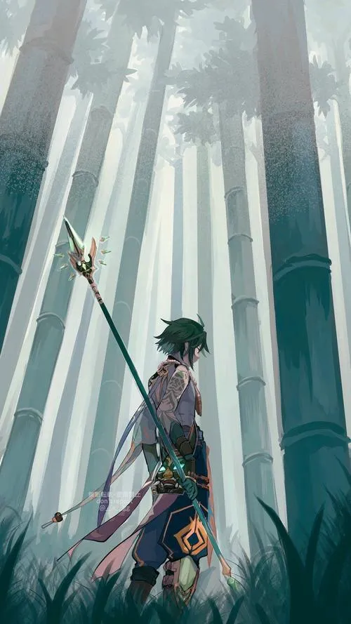 Hình nền Xiao Genshin Impact 30