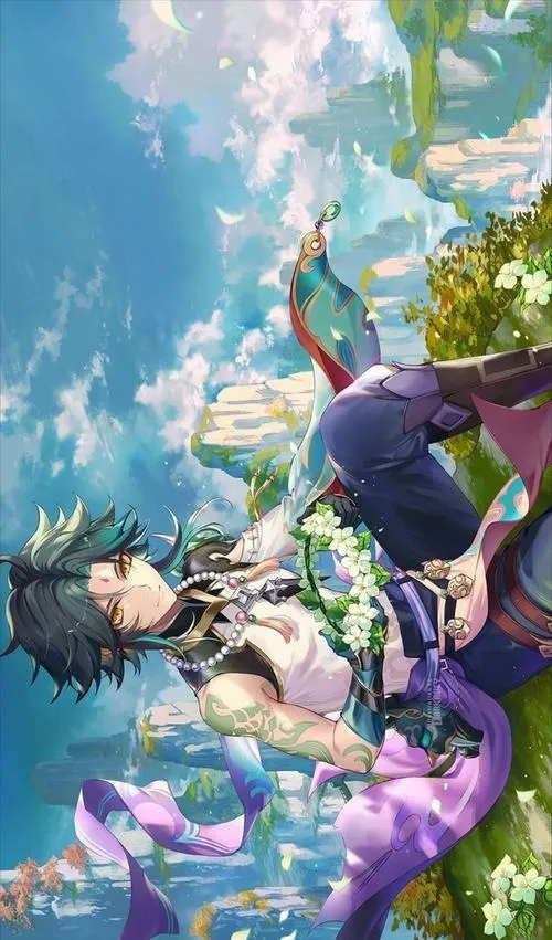 Hình nền Xiao Genshin Impact 8