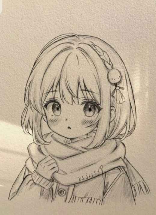 Hình Vẽ Anime Cute 11