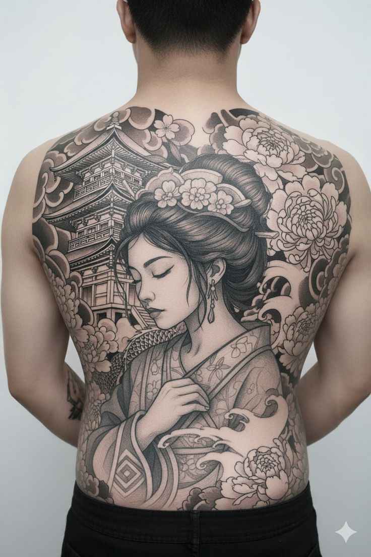 Hình Xăm Nhật Cổ 12