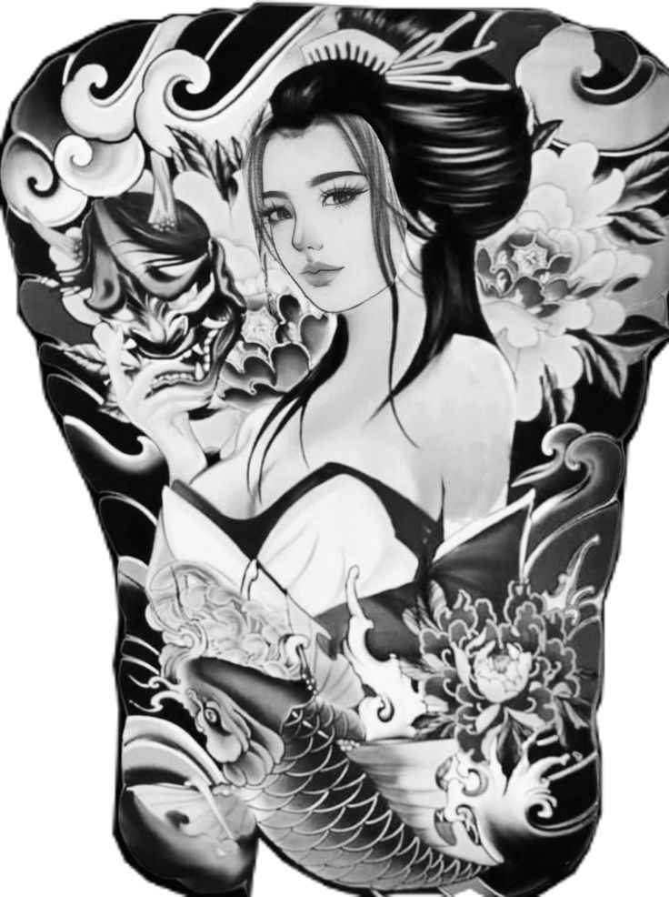 Hình Xăm Nhật Cổ 11