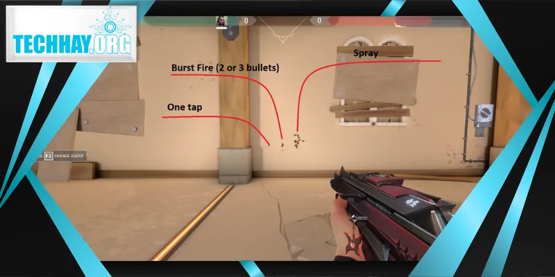 Hướng dẫn spray recoil là độ giật khi xả liên tục