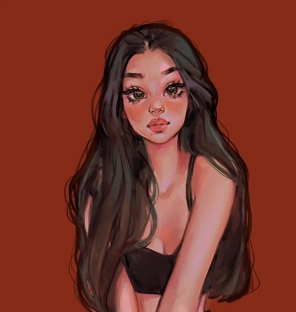 Insta DP for Girls Cartoon 46