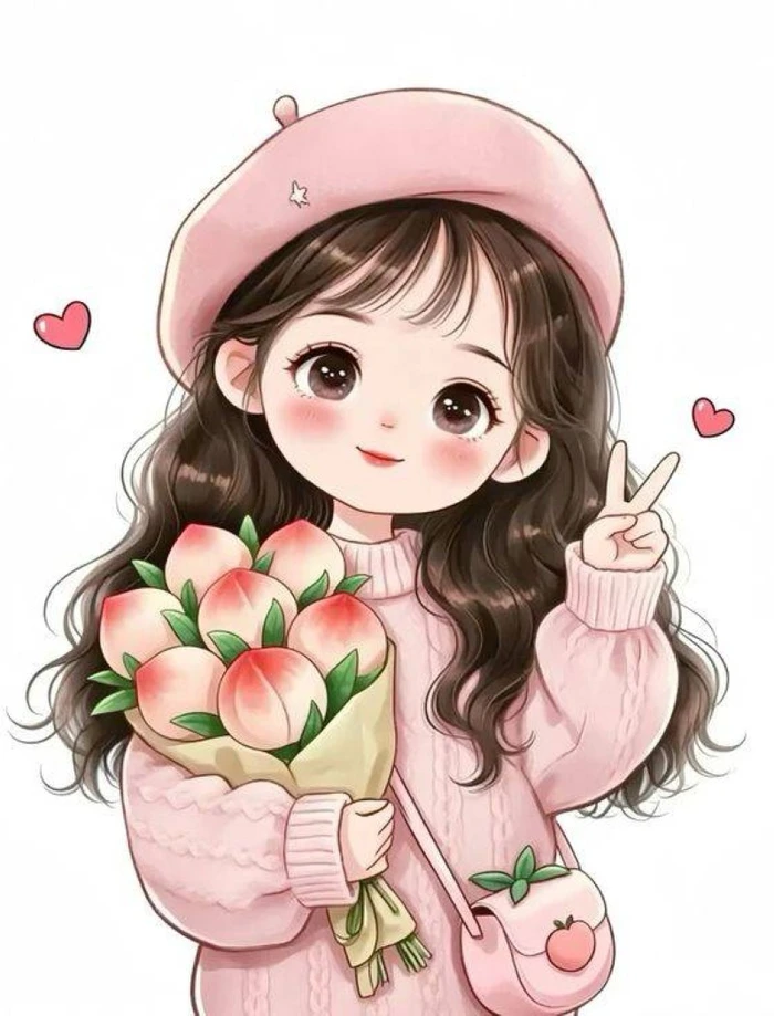 Instagram Cartoon DP for Girls 52