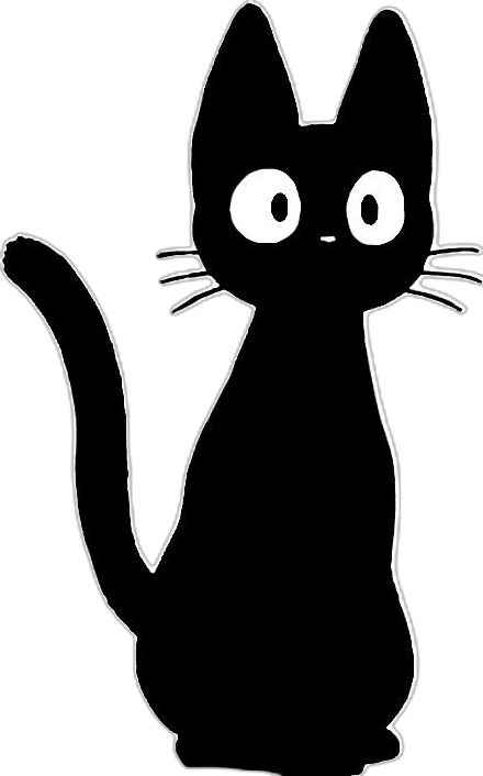 Mèo đen anime 6