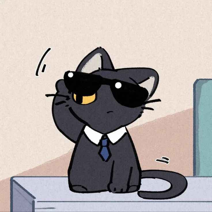 Mèo đen anime 1