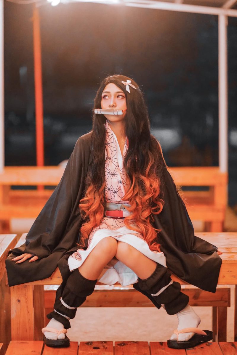 ảnh Nezuko cosplay 9