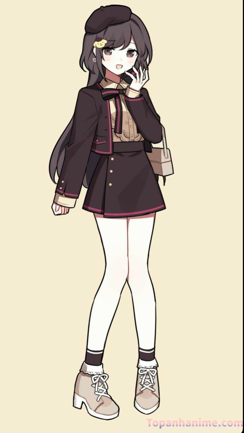 ảnh gái anime mặc váy ngắn 26