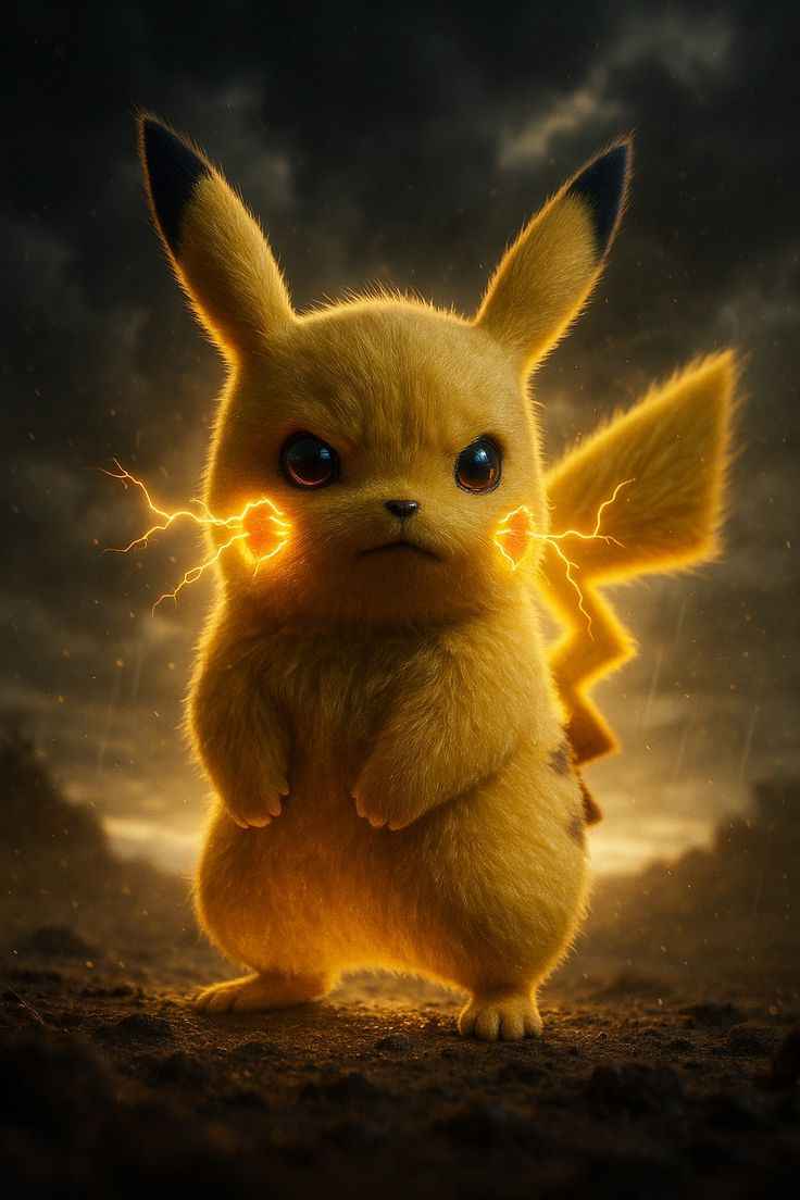 Pikachu Cổ Điển Đơn Giản 3